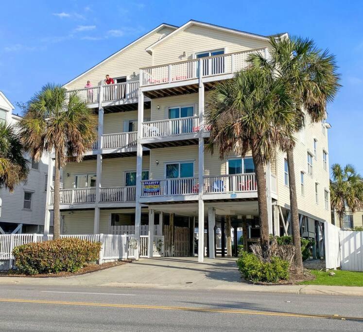 Oceanview 3-Story Getaway W/ 3 Decks, Pool, Game Room Myrtle Beach Exterior foto